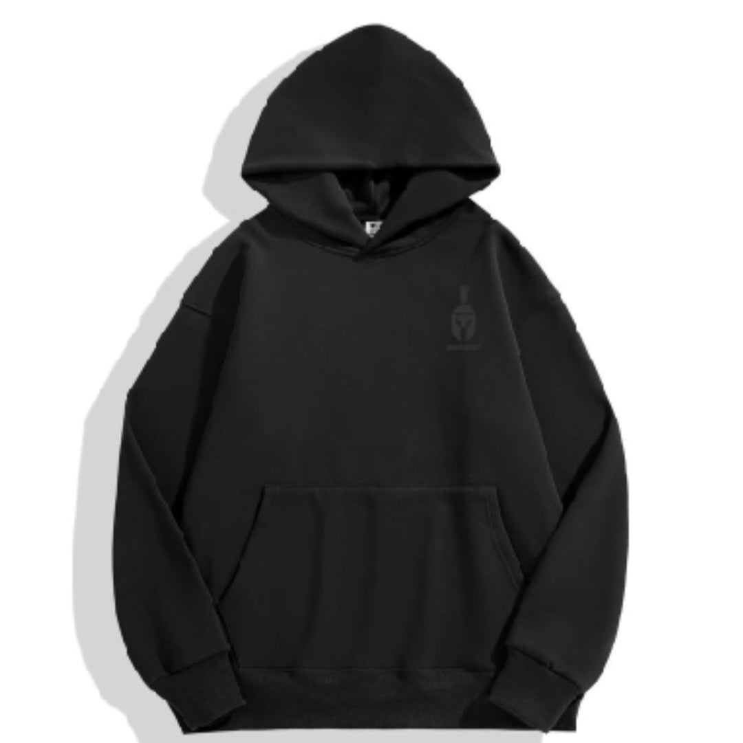 BLACK ON BLACK HOODIE