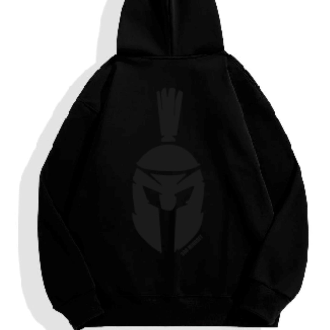 BLACK ON BLACK HOODIE