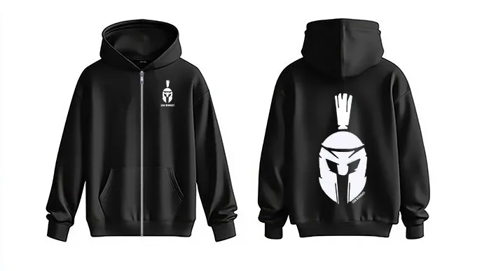 300 MINDSET HOODIE WITH ZIPPER
